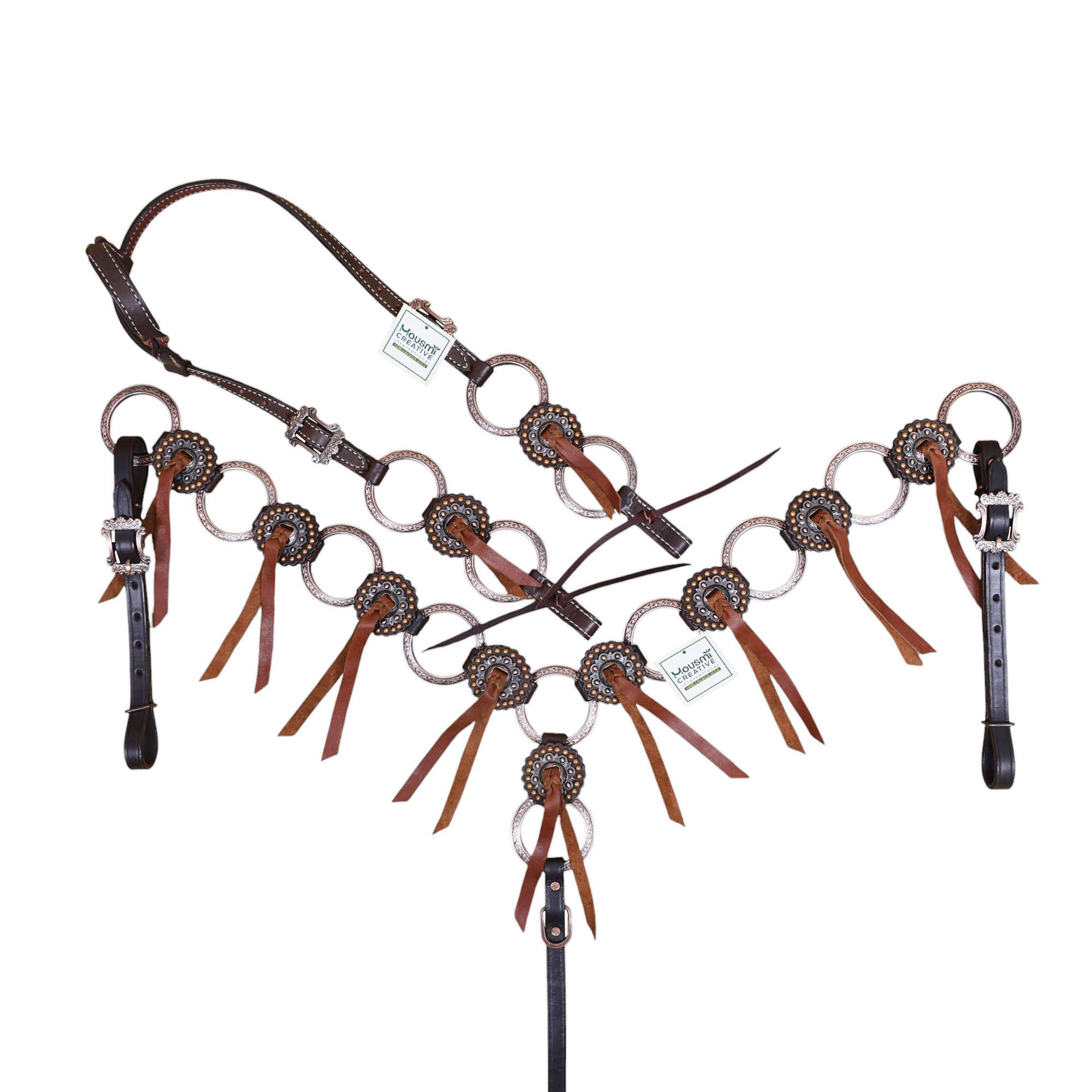 แหวนทองแดงกับ roping สล็อตเบอร์รี่ Conchos- (114362 hsbm)