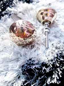 Bouton de porte en cuivre et laiton de style vintage poignée ronde solide pour portes d'entrée armoires armoire quincaillerie de meubles - Product Image 5