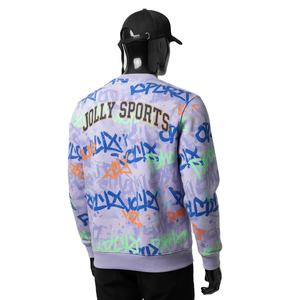 Sweat-shirt pour homme SunFade en coton mélangé lourd, molleton vintage, toucher doux, imprimé intégral, logo, sweat-shirt basique pour homme - Product Image 5