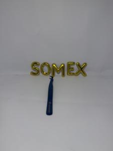 Recubrimiento en Polvo azul para mujer de la mejor calidad con punta dorada Pinzas de extensión de pestañas de volumen de 90 grados - Product Image 3