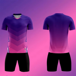 ชุดฟุตบอลสำหรับผู้ชายเสื้อเจอร์ซีย์ทีมฟุตบอลไทยเสื้อเจอร์ซีย์ฟุตบอลว่างเปล่า - Product Image 1