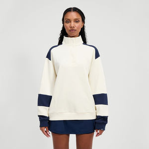 Wholesale Custom Logo Beige 2 Piece <b>Women's</b> Pasticceria Sweatshirt And <b>Short</b> Tracksuit Set <b>Women's</b> 2 Piece Sweatsuit <b>Shorts</b> Set - Product Image 1