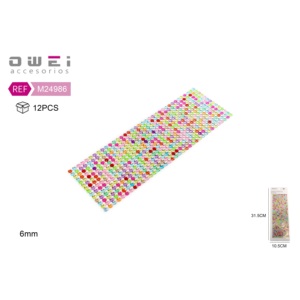 สติกเกอร์ & รูปลอกประดับเพชรขนาดเล็กสีสันสดใส - Product Image 1