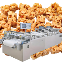 Extrudeuse de barre de sucrerie d'arachide Chikki faisant la ligne de production de nougat d'arachide de machine