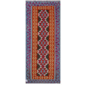 พรมกิลิมไมมาณา อัฟกานิสถาน ขนาด 203 x 85 ซม. ผลิตภัณฑ์ตกแต่งบ้าน - Product Image 1