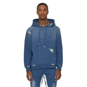 Trajes de chándal lavados con ácido Flare apilados, cómodos y modernos, perfectos para ropa informal, deportes y comodidad diaria - Product Image 2