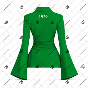 Ropa de la Hermandad Iota Phi Lambda al por Mayor, Chaqueta Blazer con Mangas Campana Bordadas, Artículos Griegos - Product Image 2