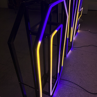 Enseigne lumineuse LED néon DMX de 120 cm pour événements, mariages et décorations de fond de scène