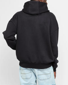 Sudadera con Capucha Beige Suave Personalizada con Opciones de Bordado de Logotipo Personalizado, Pedidos al por Mayor Disponibles, Tejido de Algodón y Poliéster - Product Image 2