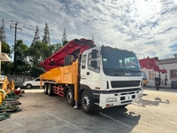 Nouvelle arrivée Sany 52m pompe à béton montée sur camion Putzmeister pompe à béton stationnaire