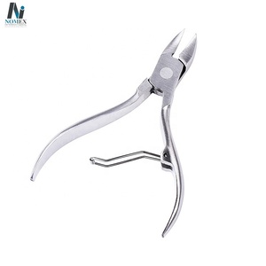 Coupe-ongles pour cuticules en gros, finition argentée, acier inoxydable, coupe-ongles avec logo personnalisé - Product Image 5