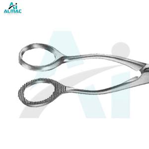 Forceps ovariens ALMAC Medical Doyen, fabriqués en acier inoxydable de qualité supérieure, manuels, certifiés CE pour les hôpitaux et les cliniques, garantissant une précision accrue. - Product Image 5
