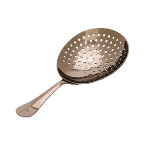 Passoire à mailles fines en métal couleur or rose Passoire à cocktail de luxe à utiliser pour les accessoires de bar et de cuisine - Product Image 4