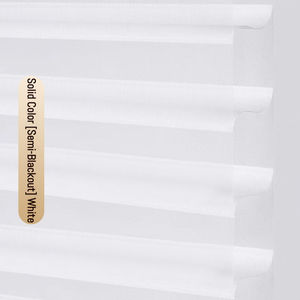 Stores verticaux modernes Shangri-La <span class=keywords><strong>à</strong></span> double couche en tissu voile, réglage électrique, contrôle de la lumière occultant pour <span class=keywords><strong>intérieur</strong></span> de luxe - Product Image 5