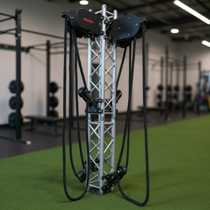 ระบบเชือกออกกำลังกายแบบ Quad Tower ของ Marpo Kinetics สำหรับการฝึกความทนทานของร่างกายส่วนบนในฟิตเนสสตูดิโอและยิม - Product Image 3