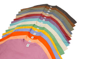 Meilleure vente grande taille pour hommes 190g T-shirt à col rond en coton T-shirt uni unisexe avec logo personnalisé et couleur unie pour hommes - Product Image 2