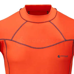 OEM Rash Guard à manches longues pour homme, à séchage rapide, respirant, haut de compression en spandex/polyester pour le surf et les sports - Product Image 4