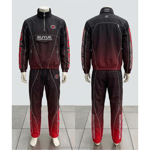 Chaqueta Deportiva Ligera con Estampado Ácido Personalizado, Traje de 2 Piezas de Nailon para Hombre, Ropa Urbana, Diseño Personalizado OEM - Product Image 2