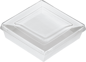 กล่องอาหารกระดาษคราฟท์สีขาว OSQ SMART PACK 900 สำหรับขายส่ง บรรจุอาหารกลางวัน ป้องกันคราบไขมัน กล่องอาหารแบบนำกลับบ้าน รับทำโลโก้ กล่องอาหารอเนกประสงค์ - Product Image 2