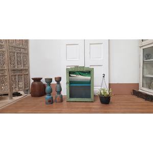 Gabinete de pared sólido antiguo, muebles extensibles versátiles para cocina, hogar, sala de estar, apartamento, oficina, para uso hospitalario - Product Image 1