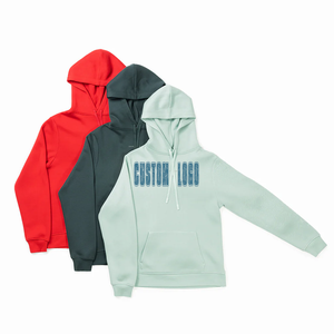 Men's CityScape Casual Heavyweight Terry Oversized Unisex Custom Logo Streetwear Winter Tracksuit Hoodie Breathable Solid - Product Image 5