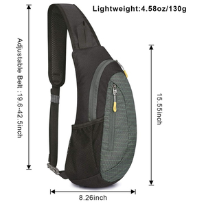 Bolso de Pecho Cruzado de Moda para Hombre, Estilo Nuevo, de Lujo, Vintage, Diseño Nuevo, de Poliéster, con OEM - Product Image 3