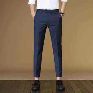 Custom Men's 100% Cotton Casual Pants Custom Manufacturer's <b>Loose</b> <b>Fitting</b> Mid Waist Wide Leg Cotton Pants Men's <b>Trousers</b> - Product Image 3