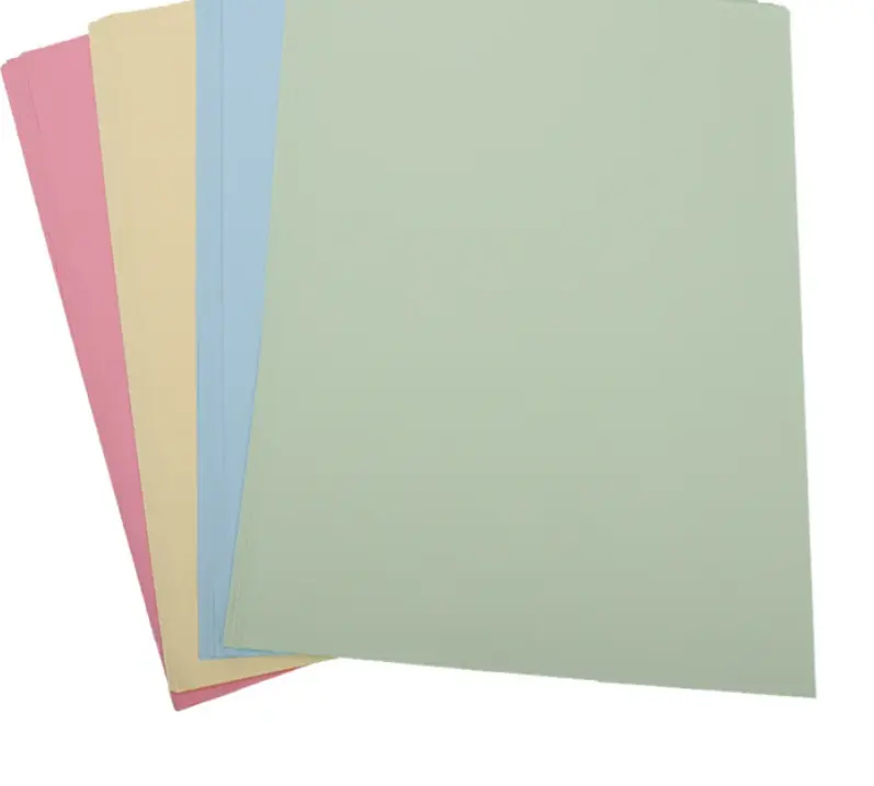 2018 alta calidad Muiti-Color Woodfree A4 papel de copia impresión Coloful Offset papel 70gsm OEM