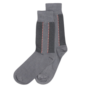 Chaussettes décontractées pour hommes de haute qualité en polyester et coton, imprimées sur mesure, design noir, très vendues, tendance hiver - Product Image 6