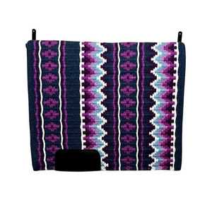 Almohadillas de sillín de lana de Nueva Zelanda con estilo duradero, manta de espectáculo de caballos occidentales naturales para montar en Rodeo, venta al por mayor de lana de Nueva Zelanda - Product Image 1