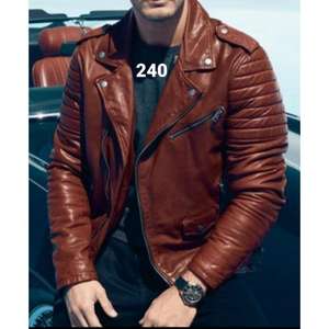 Veste en cuir indien unisexe sur mesure de qualité supérieure, écologique, en cuir de vache véritable, toile, fabrication artisanale, OEM ODM, hiver - Product Image 4