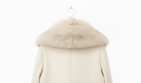 Veste d'hiver réversible en laine et duvet pour femme, boutonnage simple, imperméable, coupe-vent, respirante, séchage rapide, épaisse et chaude, avec fermetures éclair
