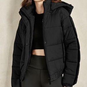 เสื้อแจ็คเก็ตผู้หญิงสไตล์ใหม่ คอตั้ง แบบพองลม บรรจุภัณฑ์สุญญากาศ ซิป น้ำหนักเบา พกพาสะดวก เสื้อแจ็คเก็ตพัฟเฟอร์สำหรับกิจกรรมกลางแจ้ง - Product Image 6