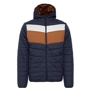 Veste matelassée zippée décontractée pour homme à manches longues, coupe ajustée, patchwork personnalisé, couleur unie, anti-UV, respirante, en solde - Product Image 4
