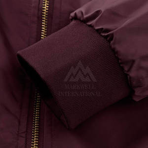 แจ็คเก็ตบอมเบอร์ผู้ชายคุณภาพสูงขายดี ออกแบบเองได้ ขายส่ง แจ็คเก็ตบอมเบอร์ผู้ชายสำหรับฤดูหนาว - Product Image 5