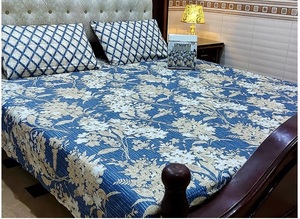 Bộ Sưu Tập Khăn Trải Giường Đôi Cotton Salonica Mới Của Pakistan - Product Image 4