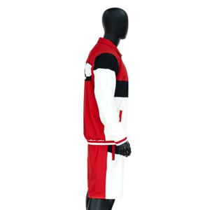 Conjunto de 2 Piezas de Camiseta Polo de Poliéster y Nailon Personalizada de Prince Industry, Pantalones Cortos Deportivos para Hombre, Corte Holgado, Conjunto Corto de Verano - Product Image 3