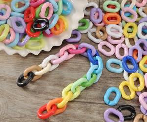 Chaîne murale décorative en résine époxy artisanale, élégante décoration murale en résine époxy, chaîne à maillons pour le style intérieur - Product Image 4