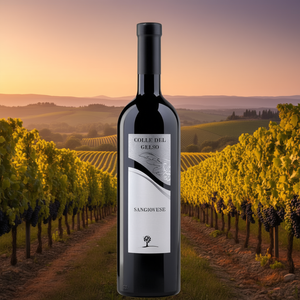 Colle Del Gelso Sangiovese Rubicone IGT Red <b>Wine</b> 750ml Easy Drinking Italian Red <b>Wine</b> 6 Bottles Per Box - Product Image 3