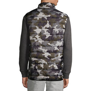 Best Selling Stand Collar <b>Men</b> <b>Sleeveless</b> Puffer <b>Vest</b> <b>Men's</b> Puffer <b>Vest</b> Winter Quilted Padded <b>Sleeveless</b> Puffer <b>Vests</b> Customized - Product Image 3
