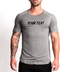 Progetta il tuo logo stampa taglia e cuci t-shirt sostenibile eco friendly oversize plain OEM custom unisex men t shirt - Product Image 5