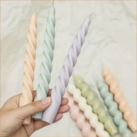 Moule en spirale de bande de bougie d'aromathérapie pour le bricolage avec le moule de silicone