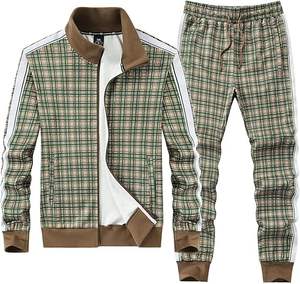 Ropa para correr/Gimnasio Ropa de entrenamiento físico Chándales para hombres Últimos hombres Chándales con cremallera Transpirable - Product Image 1