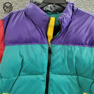 แจ็กเก็ตขนเป็ดแวววาวของผู้ชายเสื้อโค้ทแฟชั่นออกแบบได้ตามที่ต้องการ - Product Image 3