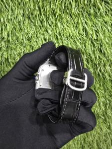 Montre unisexe de qualité supérieure en moissanite VVS, acier inoxydable, or blanc, cadran arabe, mouvement mécanique automatique - Product Image 5