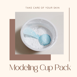 Pack de tasses à modeler de style coréen Masque facial hydratant Apaisant Aloe Collagène Rétinol pour une utilisation liftante hydratante pour le visage - Product Image 3
