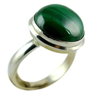 Navya <b>Craft</b> 925 Sterling Silver Malachite Boho Jewelry Handmade Women's <b>Ring</b> Sizes 4-13 Oval Cut for Christmas Anniversary - Product Image 1
