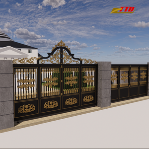 Mejore su atractivo en la acera con diseños personalizados de PUERTAS DE METAL, elegantes soluciones de puertas delanteras para casas modernas y clásicas - Product Image 6