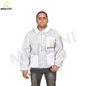 เสื้อแจ็คเก็ตเลี้ยงผึ้งแบบระบายอากาศ 3 ชั้น พร้อมผ้าคลุมหน้าแบบกลม - Product Image 3