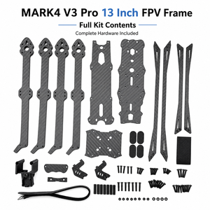 MARK4 V3 Pro 13 Inch Carbon Fiber FPV <b>Drone</b> Frame Kit for Long Range <b>Quadcopter</b> DIY Build - Product Image 5